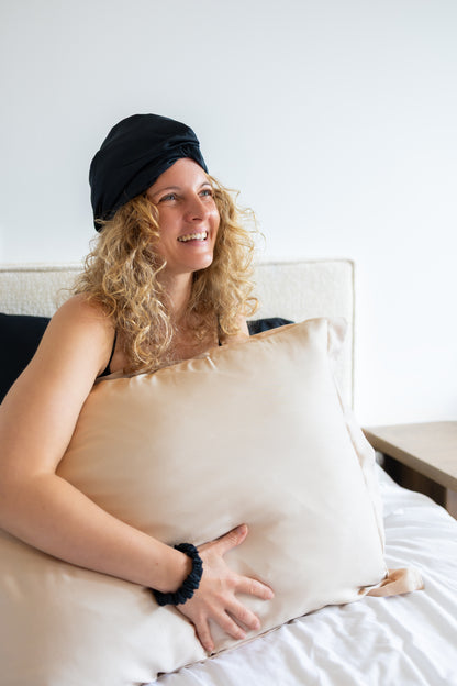 Das ultimative Scrunchie Slim aus 100 % Bambus – Perlweiß