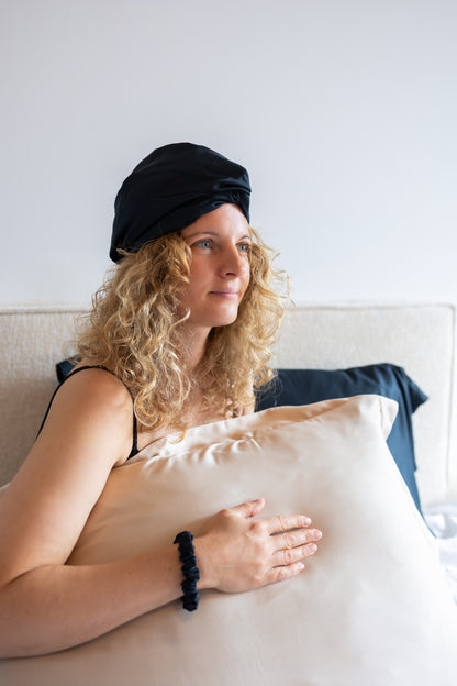 El mejor coletero fino 100 % bambú - Negro Cuervo