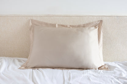 La mejor funda de almohada 100 % bambú - Champán espumoso