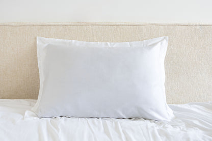 La mejor funda de almohada 100 % bambú - Blanco perla