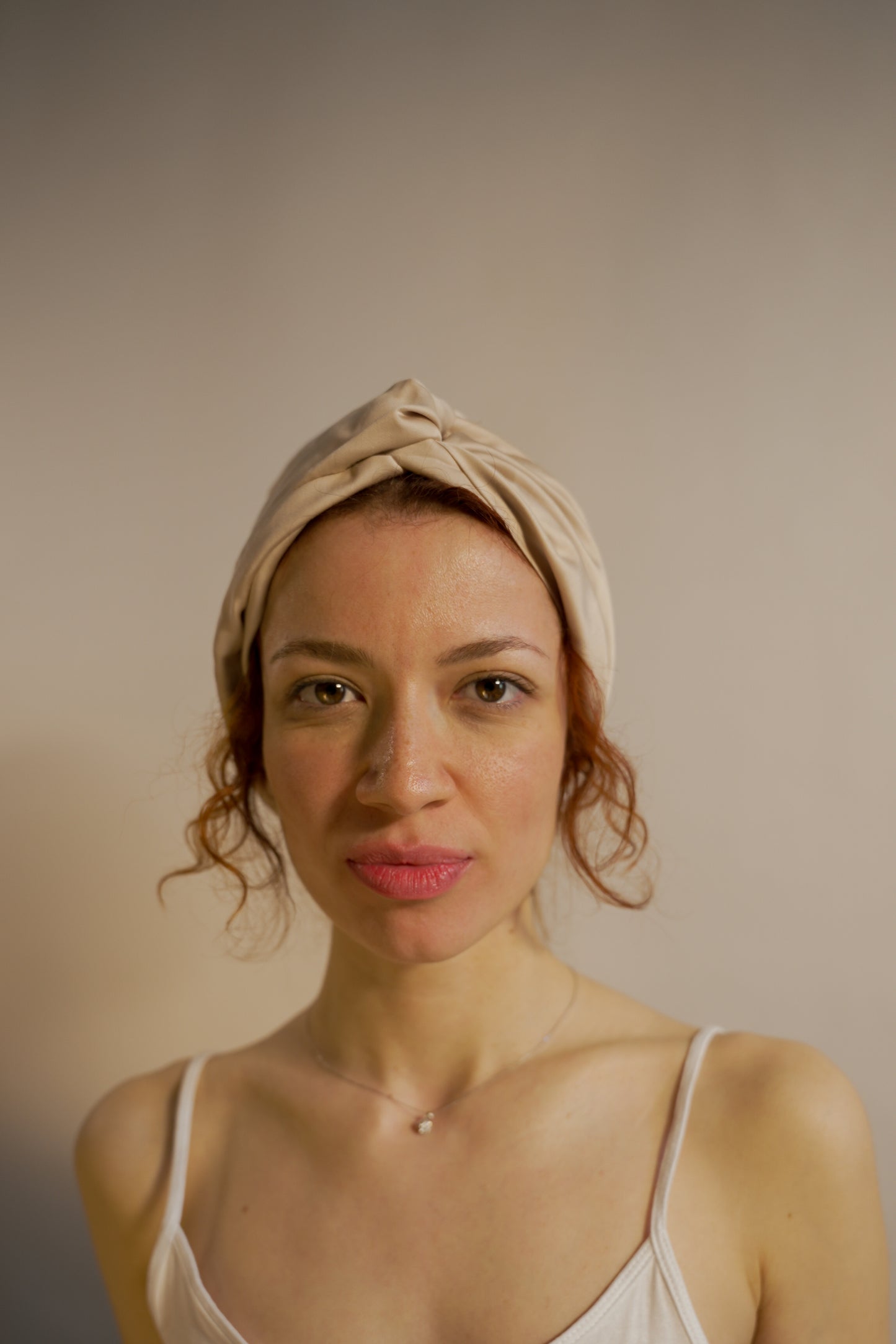 The Ultimate 100% Bamboo Hair Bonnet - Bubbly Champagne