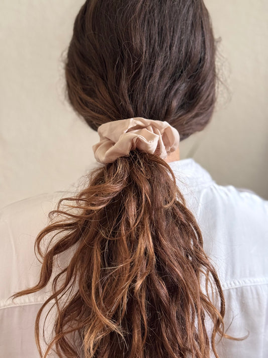 The Ultimate 100% Bamboo Scrunchie Classic - Bubbly Champagne