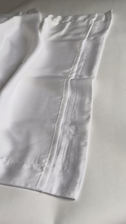 The Ultimate 100% Bamboo Pillowcase - Pearl White