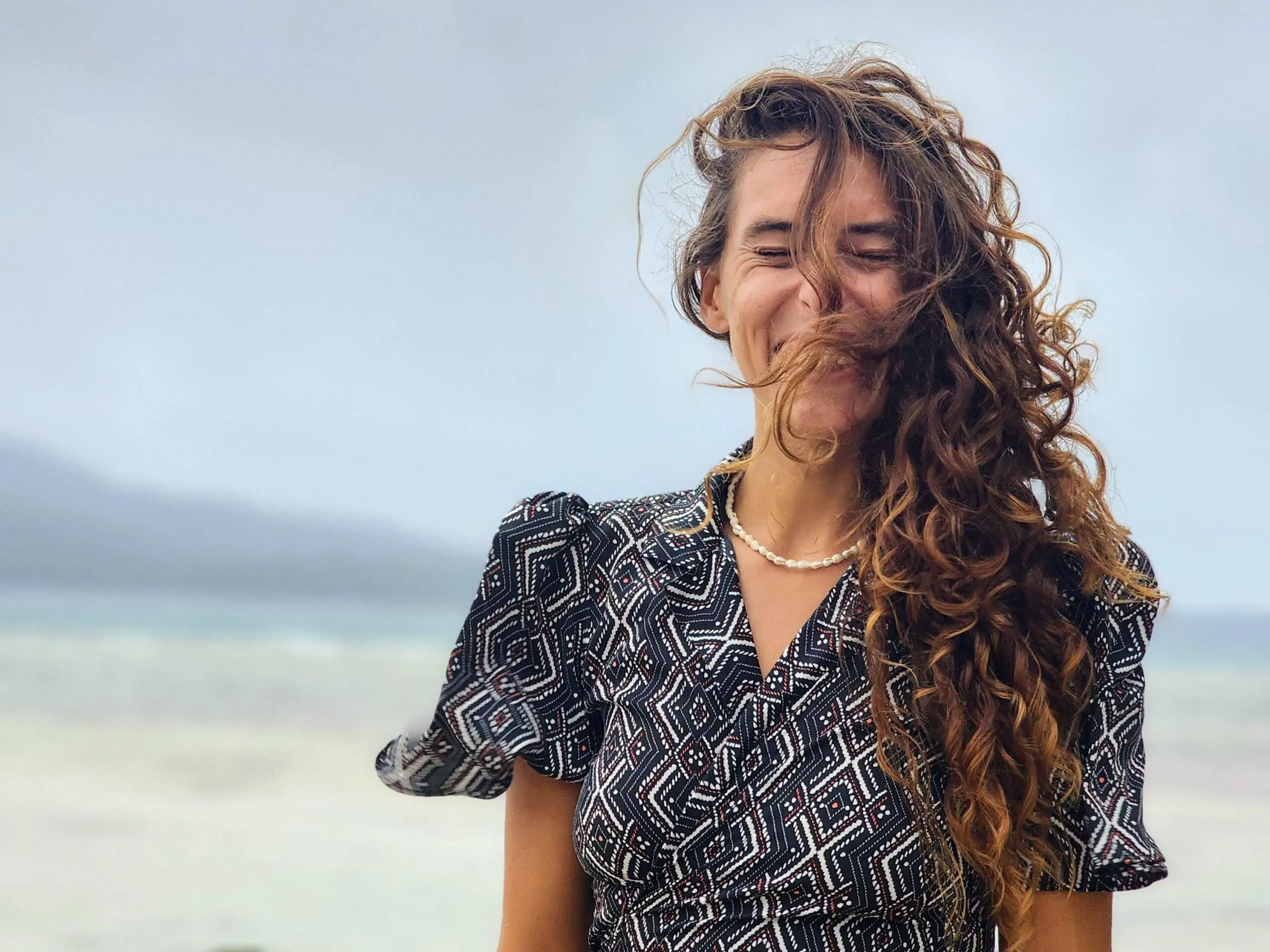 BetterBe Founder Samara BetterBe Founder Samara with curly hair