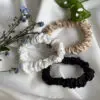 3 slim 100% bamboo scrunchies
